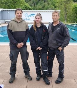 von links: Clemens Baader, Nina Frackowiak und Matthias Wüst